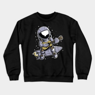 Astronaut Playing Guitar Crewneck Sweatshirt